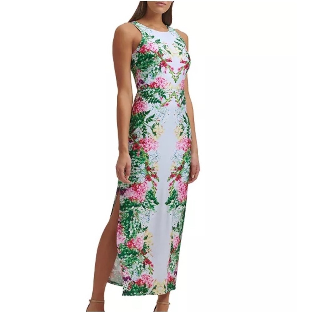 Guess Floral Maxi Dress - Multicolor size 6